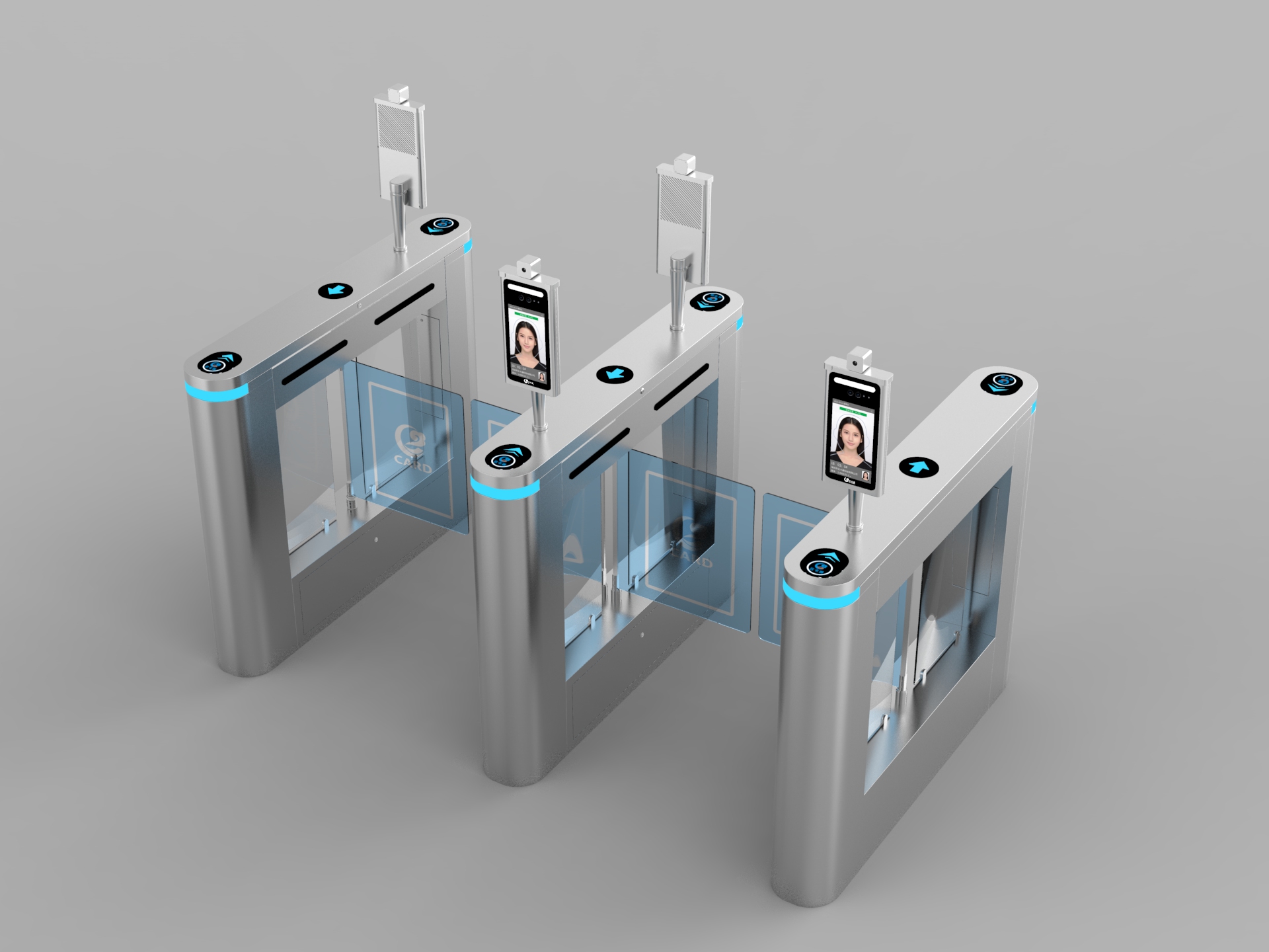 智慧社區人臉識別管理系統與智能電動門的融合應用